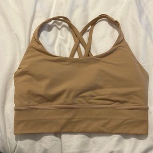 Nude Lululemon sports bra size 6